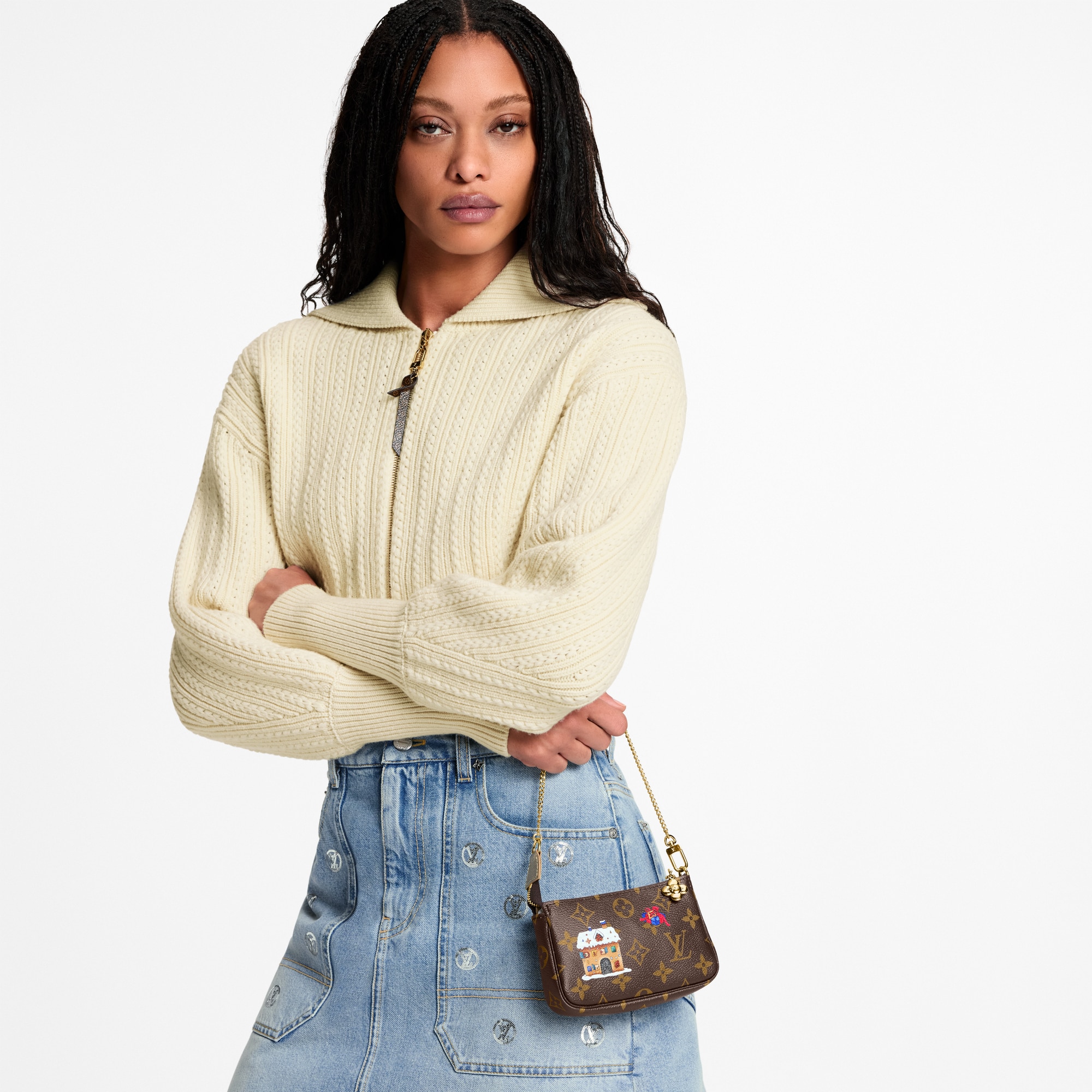 LOUISVUITTON ミニ・ポシェット・アクセソワール バード 鳥柄 LOUISVUITTON ミニ・ポシェット・アクセソワール バード 鳥柄 ミニ